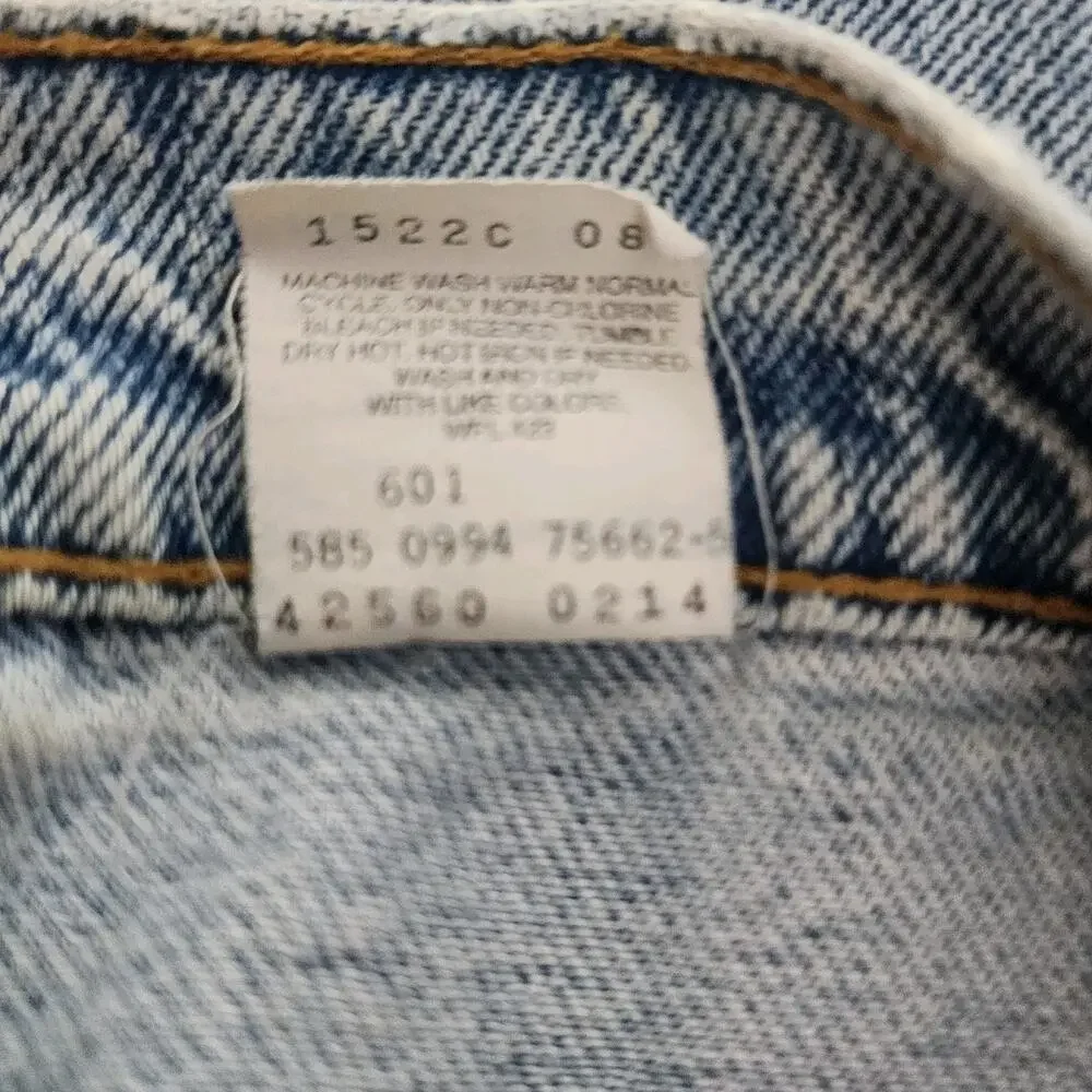 VTG 90s 1994 Levi’s 560 Orange Tab Jeans Men 36x34 Loose Tapered Made In USA